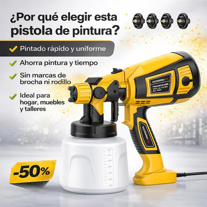 PaintMax™ Pistola Pulverizadora de Pintura de alta presión