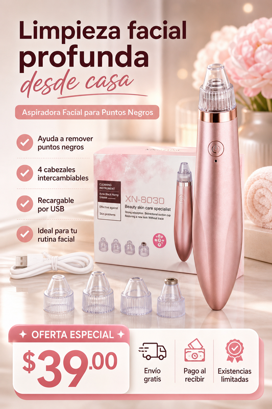 Aspiradora Facial para Puntos Negros XN-8030