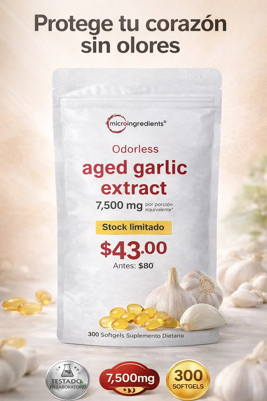Aged Gralix Extrac || Cápsulas de Ajo Envejecido