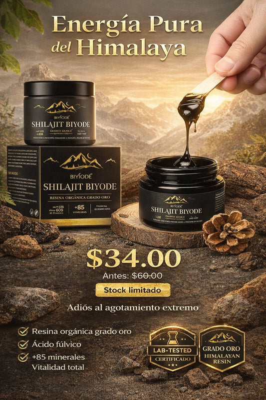 Shilajit Puro del Himalaya 50g || Resina Natural Premium