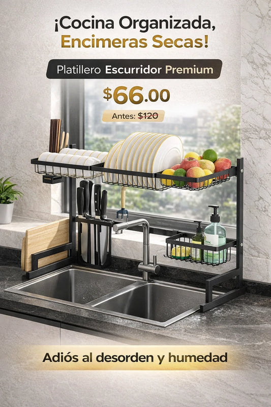 Escurridor Premium para Cocina Multifuncional