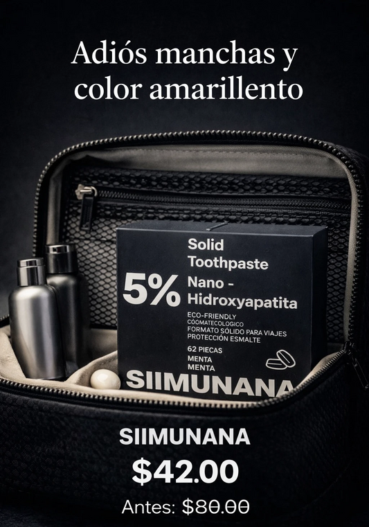 Pastillas Dentales Sólidas Nano Hydroxyapatite – Blanqueamiento y Cuidado Total