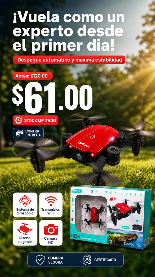 Mini Drone Cuadricóptero 2.4G