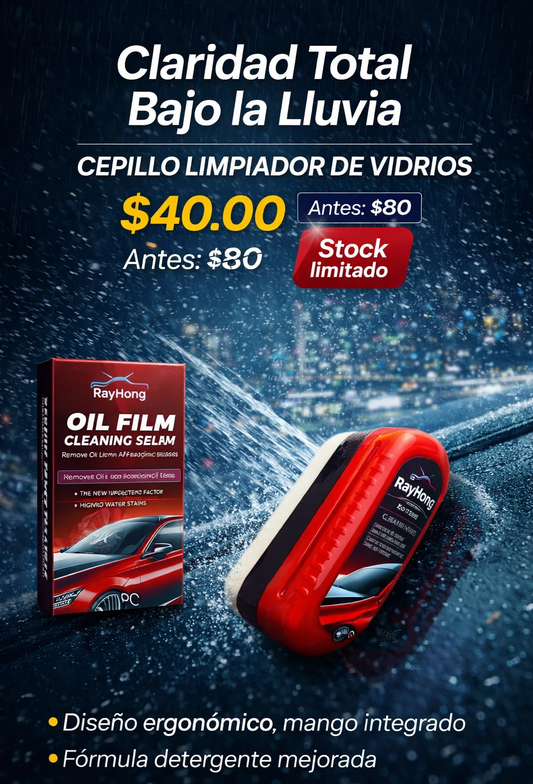 Cepillo Limpiador de vidrios de carro