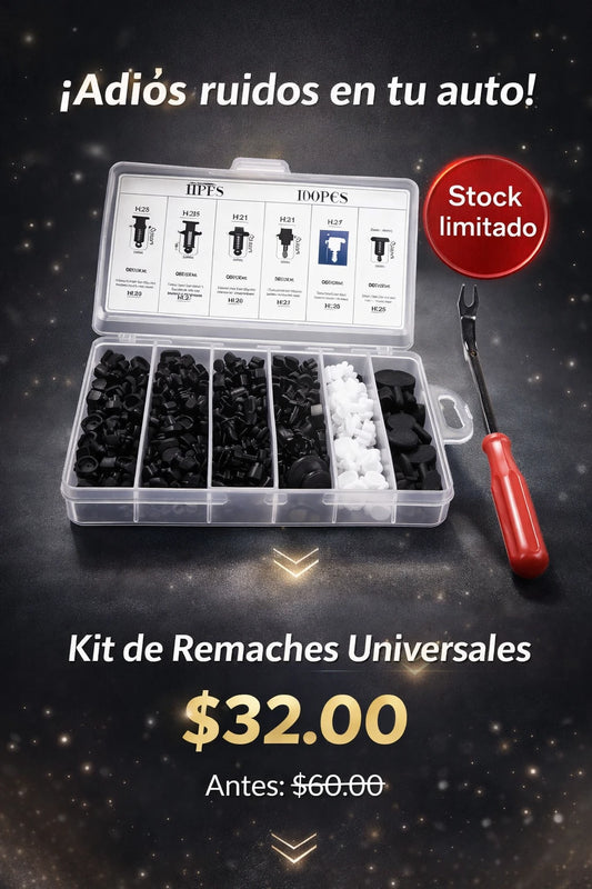 Kit de Remaches Multifuncionales Automotrices