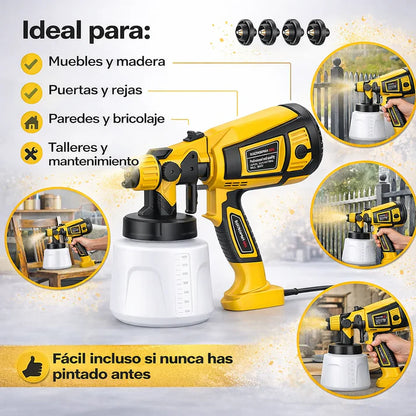 PaintMax™ Pistola Pulverizadora de Pintura de alta presión