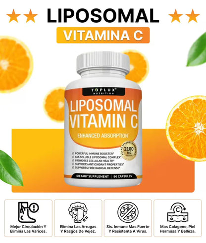 Toplux Liposomal Vitamin C || Dale a tu cuerpo el impulso que necesita