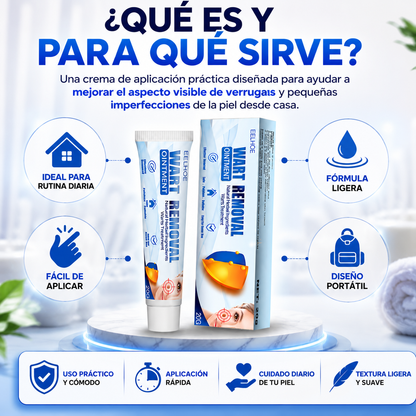 Wart Removal™ Crema para Verrugas y Limpieza Visible de la Piel