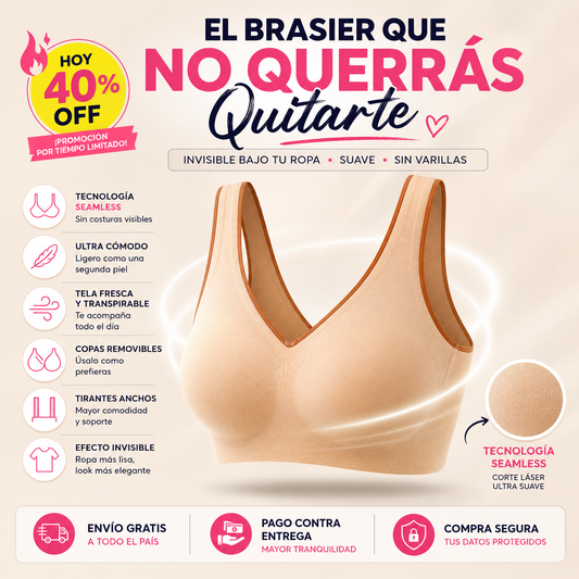 BRASIER LASER TOP™ – Comodidad Invisible Todo El Día