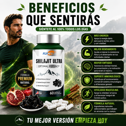 SHILAJIT ULTRA™ ⚡ RECUPERA TU ENERGÍA, VITALIDAD Y RENDIMIENTO TODOS LOS DÍAS