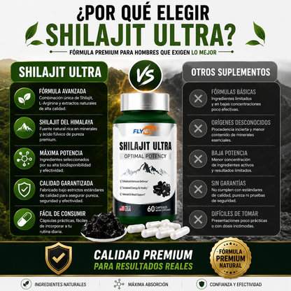 SHILAJIT ULTRA™ ⚡ RECUPERA TU ENERGÍA, VITALIDAD Y RENDIMIENTO TODOS LOS DÍAS