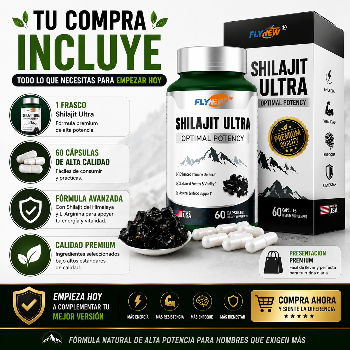 SHILAJIT ULTRA™ ⚡ RECUPERA TU ENERGÍA, VITALIDAD Y RENDIMIENTO TODOS LOS DÍAS