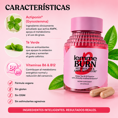Lemme Burn™ – Activa Tu Metabolismo y Potencia Tu Energía Natural Todos los Días