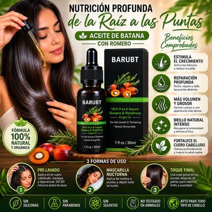Batana's Oil™  Fortalece, Nutre y Transforma la Apariencia de Tu Cabello