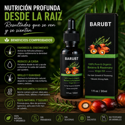 Batana's Oil™  Fortalece, Nutre y Transforma la Apariencia de Tu Cabello