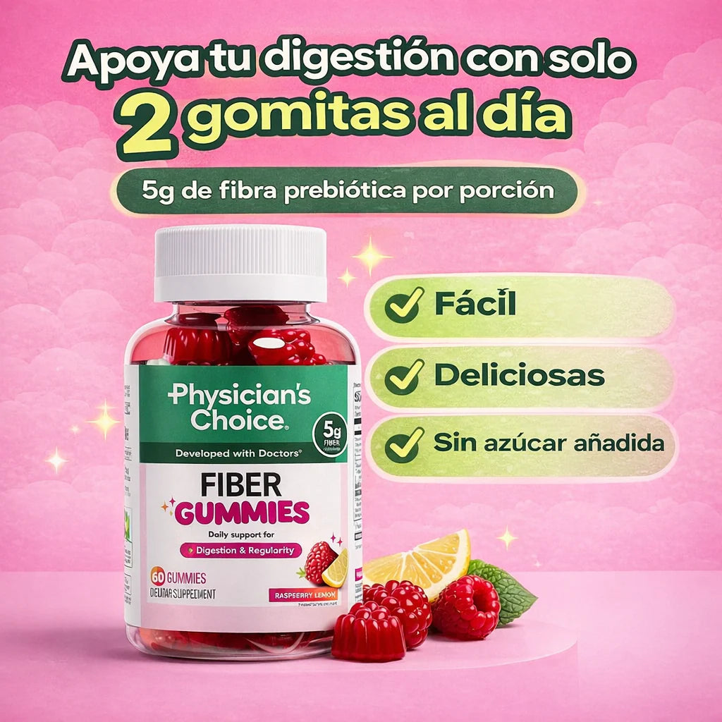 Fiber Gummies – Apoya tu Digestión de Forma Fácil y Deliciosa