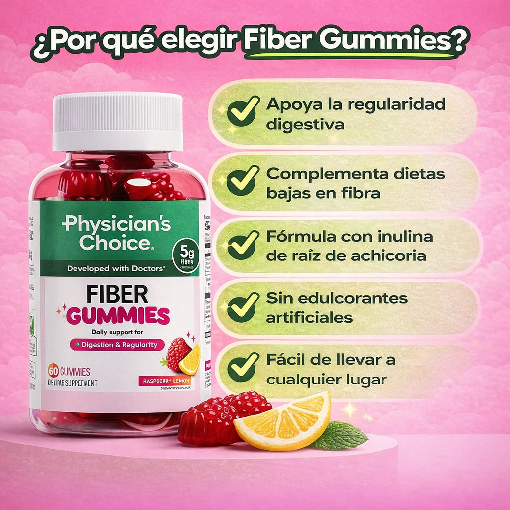 Fiber Gummies – Apoya tu Digestión de Forma Fácil y Deliciosa