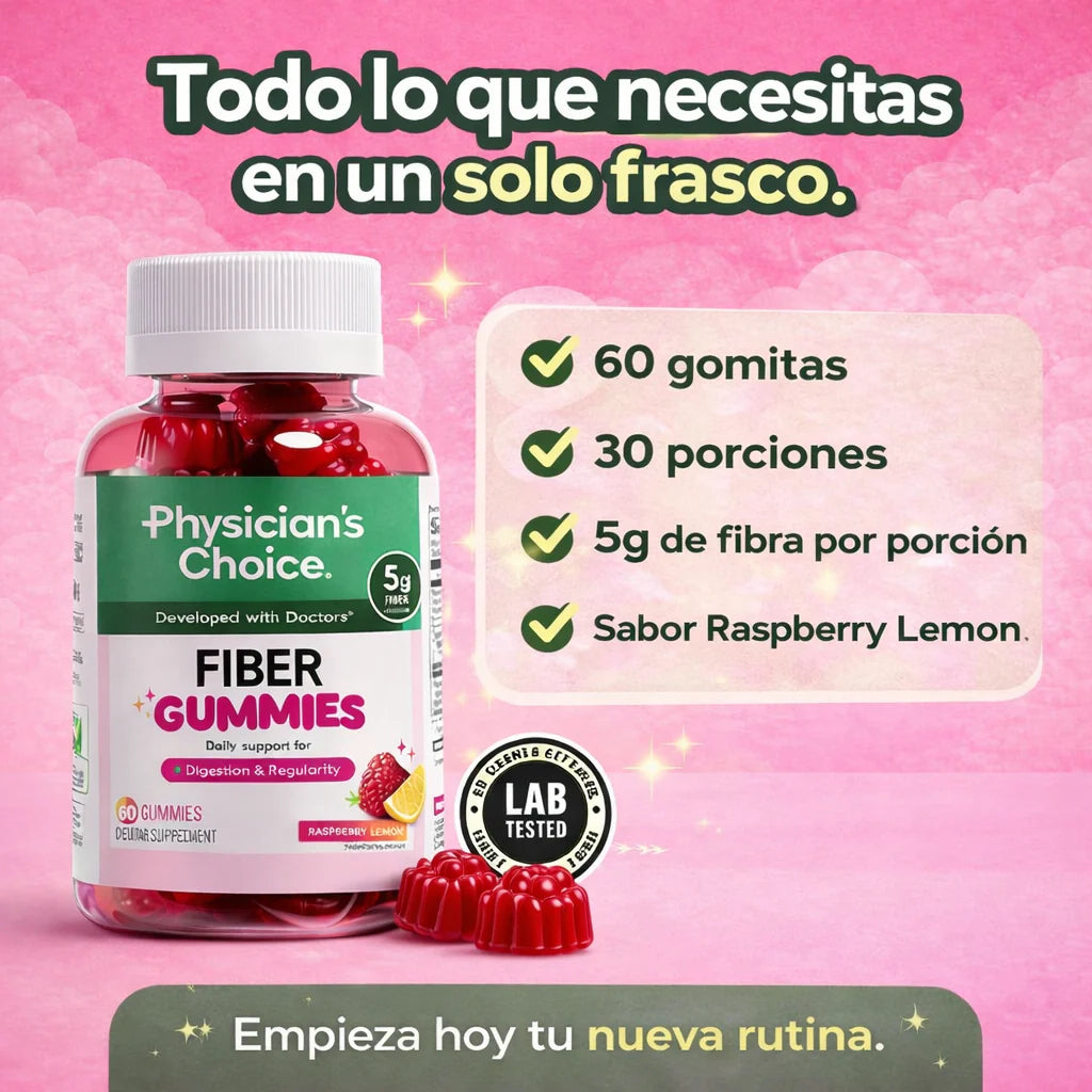 Fiber Gummies – Apoya tu Digestión de Forma Fácil y Deliciosa