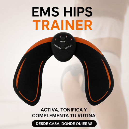 EMS Hips Trainer™ | Tecnología EMS para Activar y Tonificar tus Glúteos de Forma Práctica