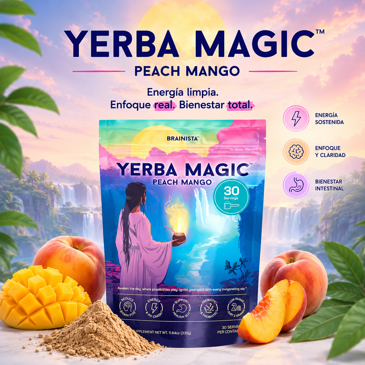 Yerba Magic®: Energía Natural, Enfoque Mental y Bienestar Digestivo en un Solo Té