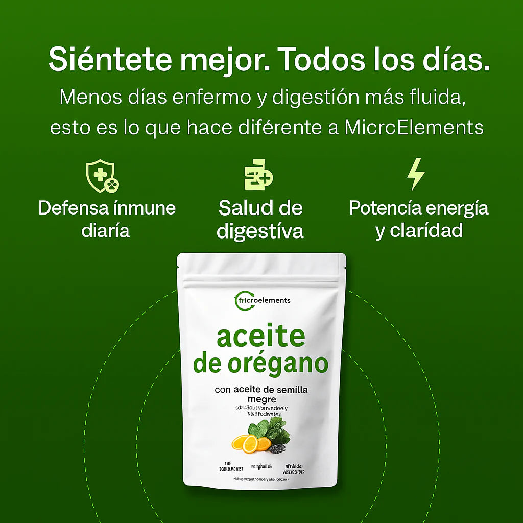 MicroIngredients - Cápsulas blandas de aceite de orégano Importadas (300 cápsulas)