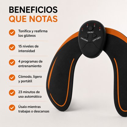 EMS Hips Trainer™ | Tecnología EMS para Activar y Tonificar tus Glúteos de Forma Práctica