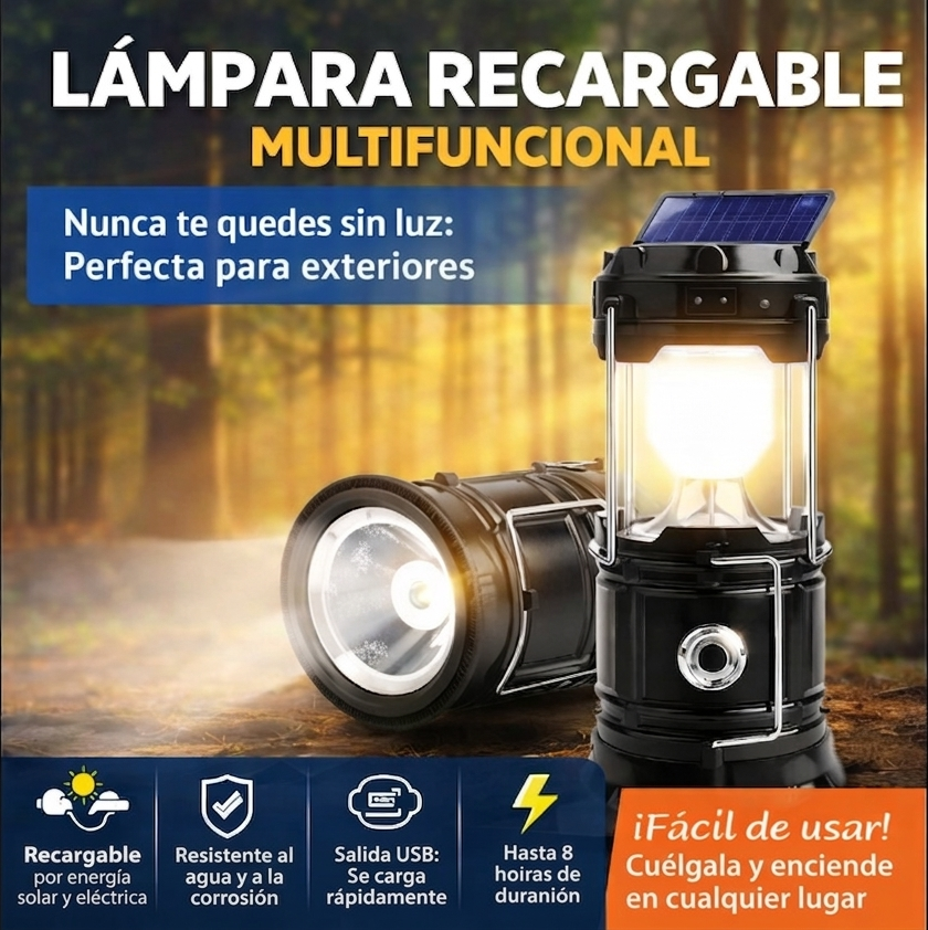 MagicLamp - Lámpara Solar Multifuncional
