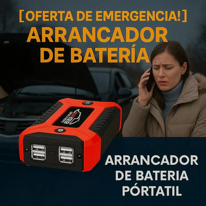 EnergyMax™PRO || Arrancador de Batería Con 11.000 mAh.