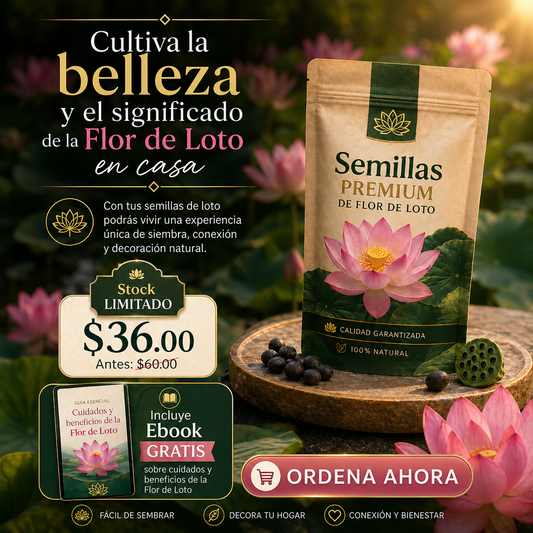 Semillas de Loto Premium 🌸